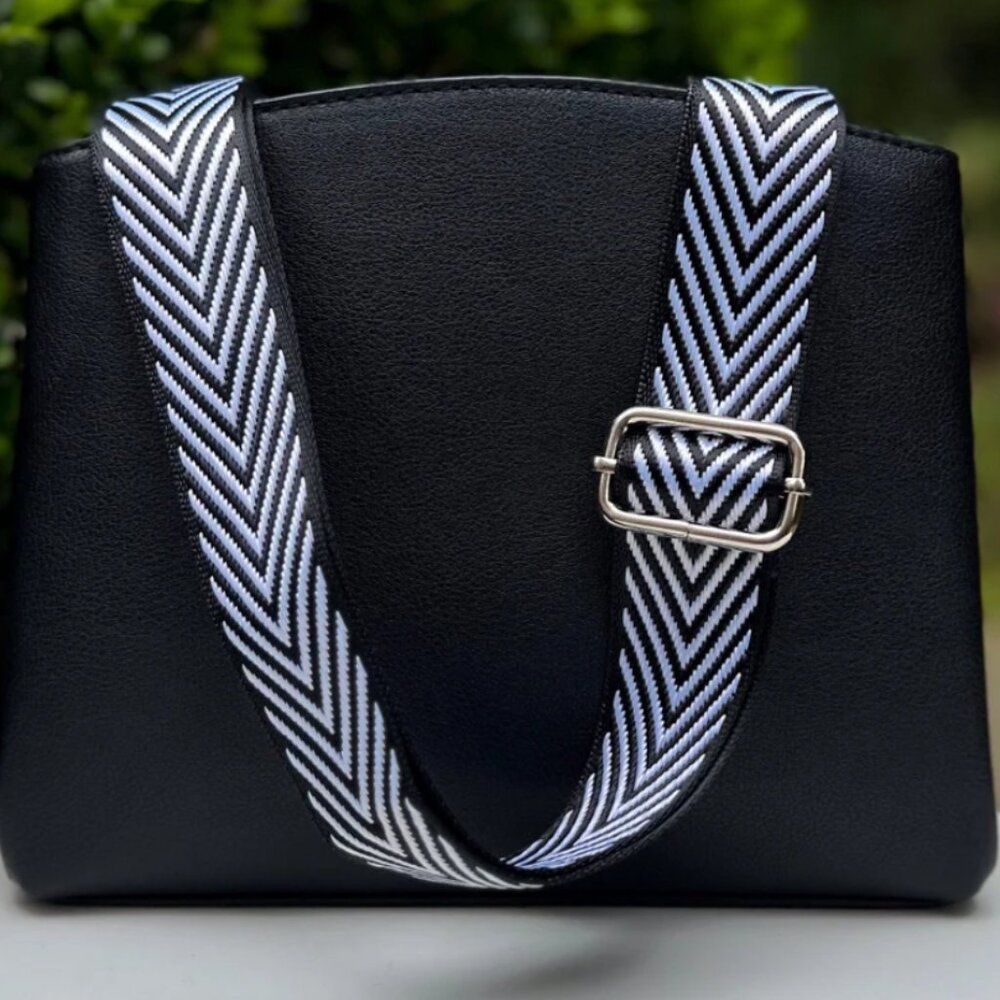 Chevron Stripe Crossbody Purse Strap
